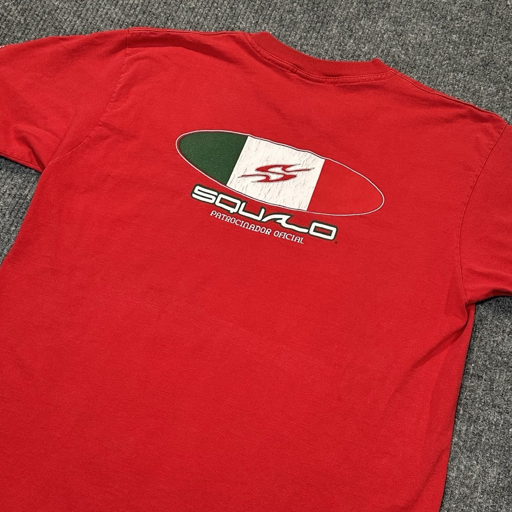 Vintage Mexico Federation Surfing‎ Tee (cut Tag) Size Large - Beach Wear Rare